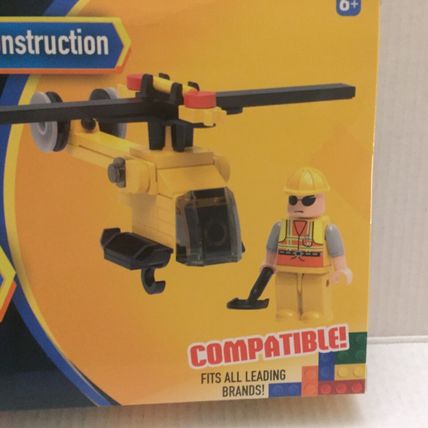 NEW Make it Blocks Helicopter Construction Set - 52 Pieces