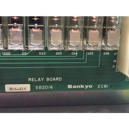 SANKYO SB 2015,SANKYO LH-8H60 JCIBQH,SB2016,SB2044,SB2021-03,MTCB RELAY BOARD,HH