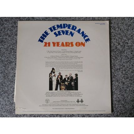 The Temperance Seven – 21 Years On (DJM22043) 1976 (LP)