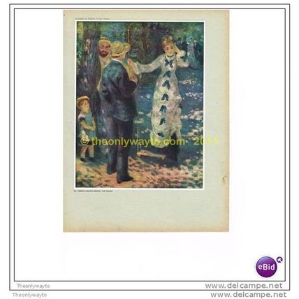 SWING, PIERRE-AUGUSTE RENOIR , Book Illustration, 1937
