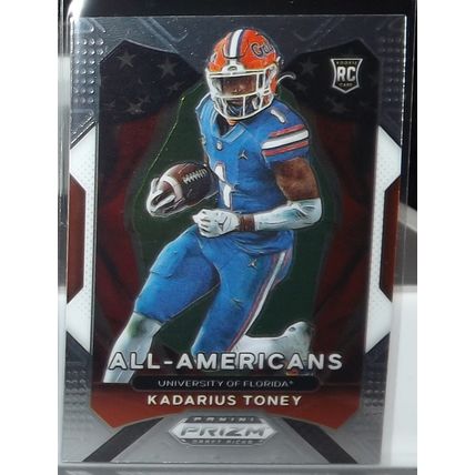 2021 Prizm Draft Picks KADARIUS TONEY (Florida/Giants) All Americans RC #195