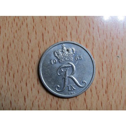 Denmark 1965 25 Ore Coin