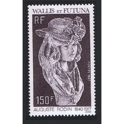 Wallis and Futuna Auguste Rodin Sculptor 1987 MNH SG#518 Sc#361