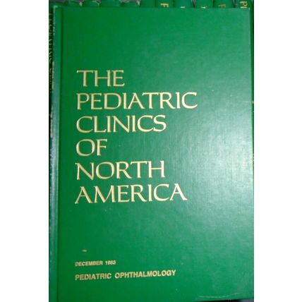 Pediatric Clinics of North America - 41 Hardcover books lot. 1979-1996