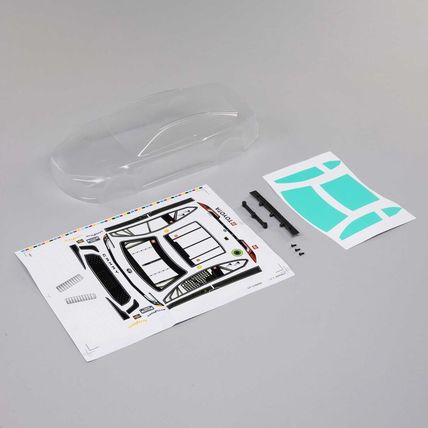 1/12 Losi Toyota Clear Body For Losi NASCAR 1/12 RC Car