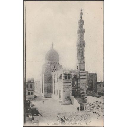 Mosque Kait Bey, Cairo, c.1905 - Lévy CPA LL87