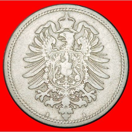 Ⰶ EAGLE (1873-1889): GERMANY ★10 PFENNIGS 1874A! PRUSSIA★LOW START★NO RESERVE