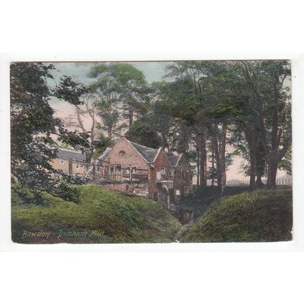 Dunham Mill Bowdon Postcard 1906 Altrincham