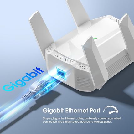 AX3000 Wifi 6 Extender, Dual Band Wifi Extender Signal Booster, Internet Booster