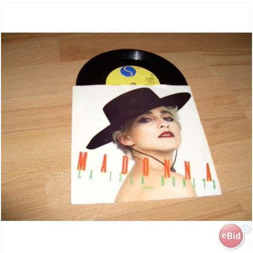 madonna,la isla bonita. 1987 7" p/s. sire, w 8378