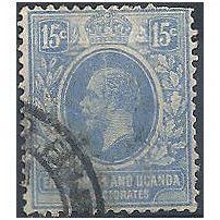 British East Africa 1912 SG49 15c Bright Blue Fine.Used