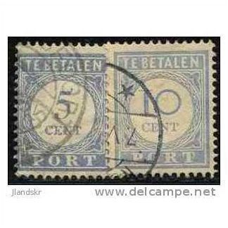 1912 NVPH P51+P55 - #2 fine used (o)