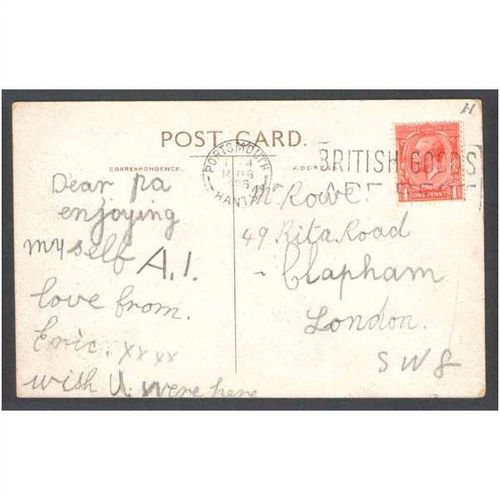 Southsea Postcard The Victorys Anchor Hampshire pc00070