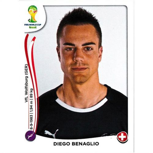 2014 Panini World Cup Soccer Stickers - #338 - Diego Benaglio