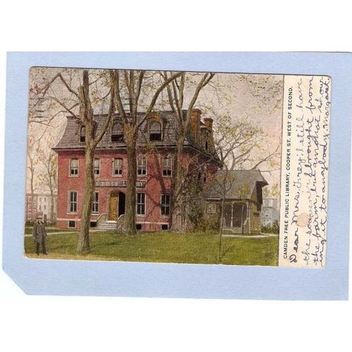 New Jersey Camden Camden Free Library Copper St West Of Second~427