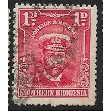SOUTHERN RHODESIA 1924/1929 SG 2 - #2 fine used (o)