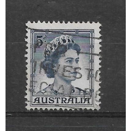 Australia.SG314 5d Queen Elizabeth II (Deep Blue).Fine Used.Jan22m