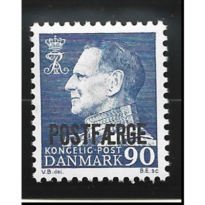 Denmark Stamp Scott #Q45, Used