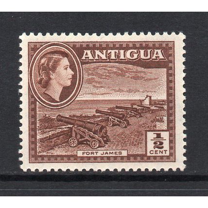 Antigua - 1953-62 - ½c Fort James (sg120a) Mint Hinged