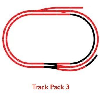 Hornby TT8032 Track Pack 3 TT:120 Scale - NEW