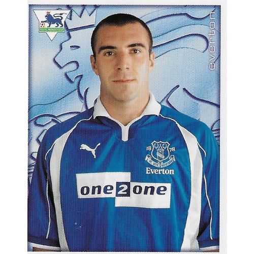 Merlin's Premier League 2001 Stickers: No.150 - Unsworth