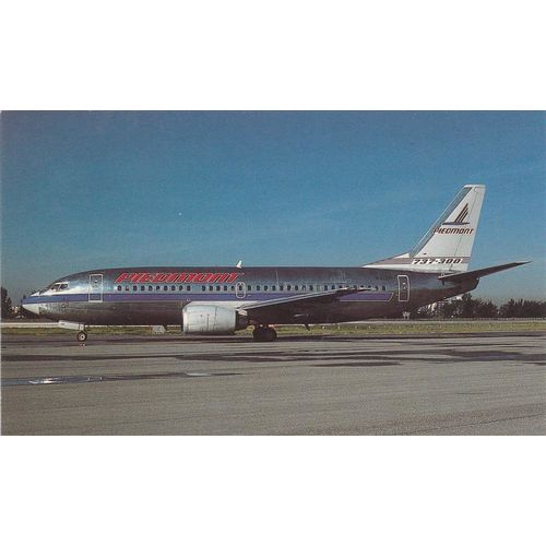 Piedmont Boeing B737 301 Civil Aircraft Postcard (A20108)