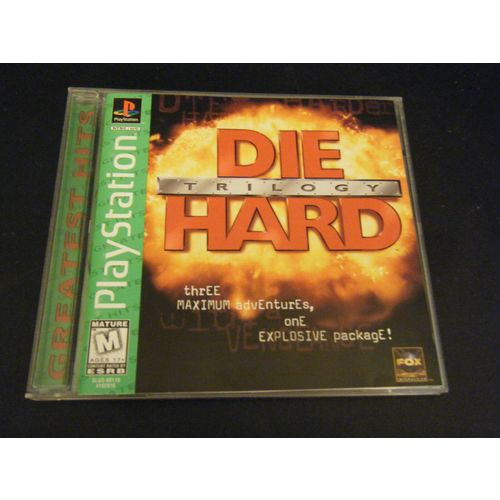 Die Hard Trilogy - Greatest Hits (Sony PlayStation 1, 1996)