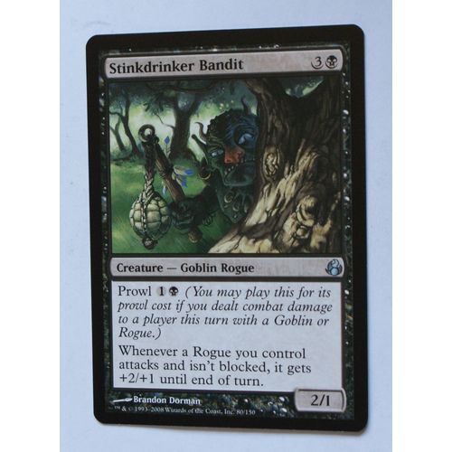 Magic the Gathering MTG CCG: Morningtide # 80 Stinkdrinker Bandit (A) 2008 WotC