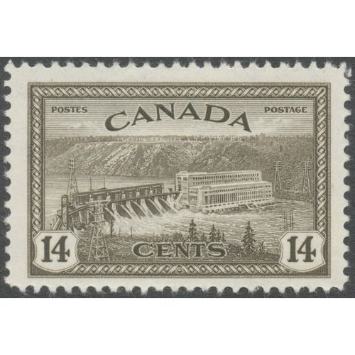 Canada 1946 14c sepia SG 403 unused