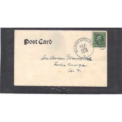 Postcard 424 1c George Washington CV01249