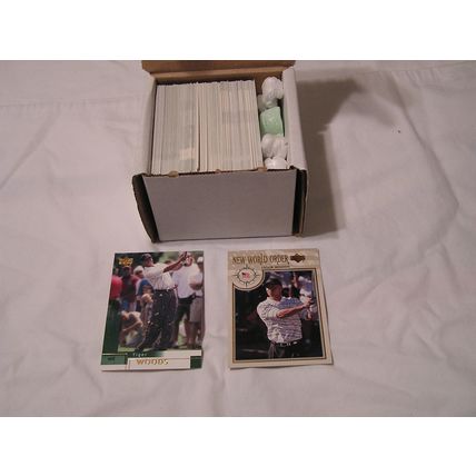 2002 Upper Deck Golf base Set of 130 cards Hand collared