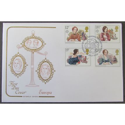 COTSWOLD - FAMOUS AUTHORESSES FIRST DAY COVER 1980