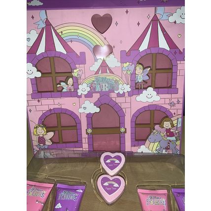 New Kids Glitter Fairies Castle Bath Gift Set *damaged Box/packaging