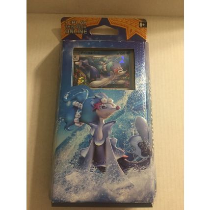New Pokemon Holo Primarina Bright Tide Theme Deck - 60 Cards + 1 Coin