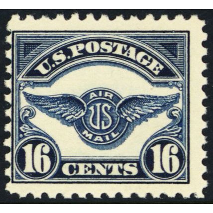 C5, Mint NH 16¢ Early Airmail Stamp CV $120 * Stuart Katz