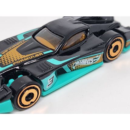 2023 Hot Wheels Formul8r Black Race Track Car 1:64 Deicast Car COOL