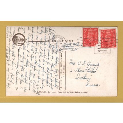The Falls, Fairy Glen. Dwygyfylchi - Postally Used - Llandudno September 1947
