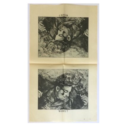 WW2 British Air Drop Leaflet. - Code G.67 [1943]. - Uncut Printer's Sheet.