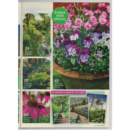 Woman's Weekly Gardening Magazine Summer July 2013 Living Series