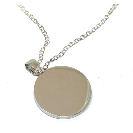 70th Solid Pendant 1955 Lucky sixpence Birthday Gifts for Women S/S 18in SLV