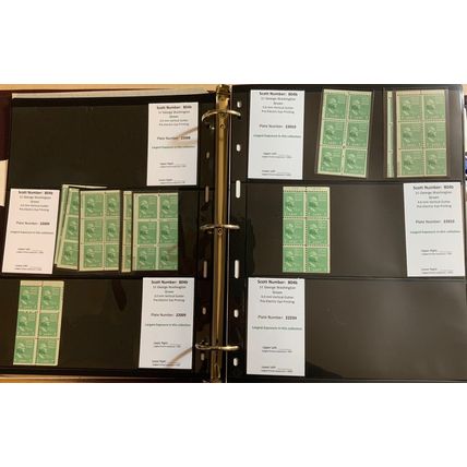 Fantastic Booklet Pane Collection With PL#'s EEE Bars & More - SEE ALL PHOTO'S