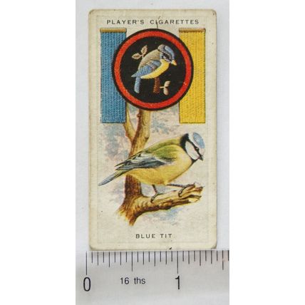 1933 Player's Boy Scout & Girl Guide Patrol Signs & Emblems No. 48 Blue Tit