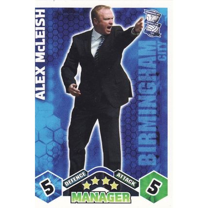 Match Attax 2009/2010 Alex McLeish Birmingham City