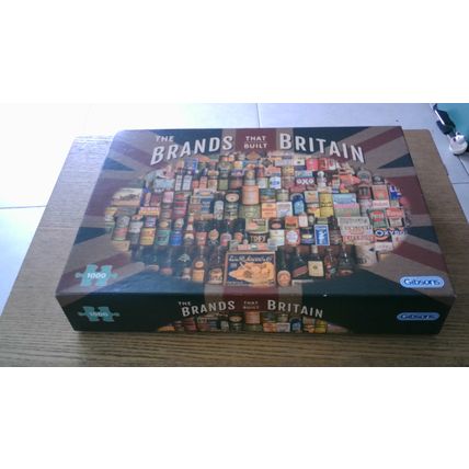 THE BRANDS THAT BUILT BRITAIN Jigsaw Puzzle (1000 Piece)