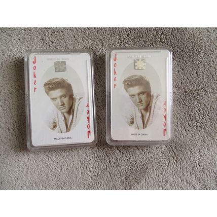 Elvis Presley Playing Cards x 2 Decks Sealed in plastic cases