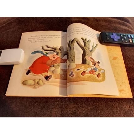 Little Golden Book Walt Disney's Pinocchio By Campbell Grant (G) Edition 1950