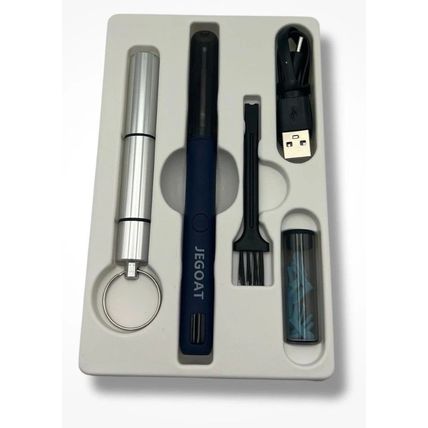 JEGOAT (S9)EAR WAX REMOVAL CAMERA EAR CLEANER WITH CAMERA EAR CLEANING KIT BLACK