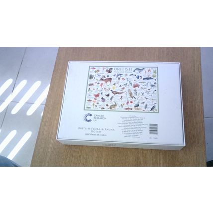 BRITISH FLORA & FORNA Jigsaw Puzzle (1000 Piece) Tailormade Creative Design Ltd