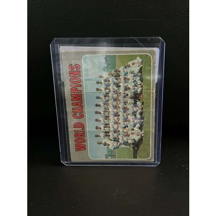 World Champions Mets Team #1 | 1970 Topps Baseball Trading Card