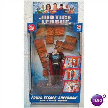 JUSTICE LEAGUE POWER ESCAPE SUPERMAN action figure
